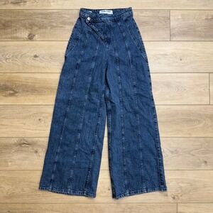 Social Tourist Ultra High Rise Baggy Jeans Juniors 3R Wide Leg Denim Pants 26